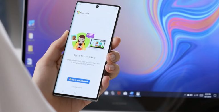 مایکروسافت: اتصال Samsung Galaxy Note 10 به ویندوز بهتر از نرم‌افزار Your Phone است - تکفارس 