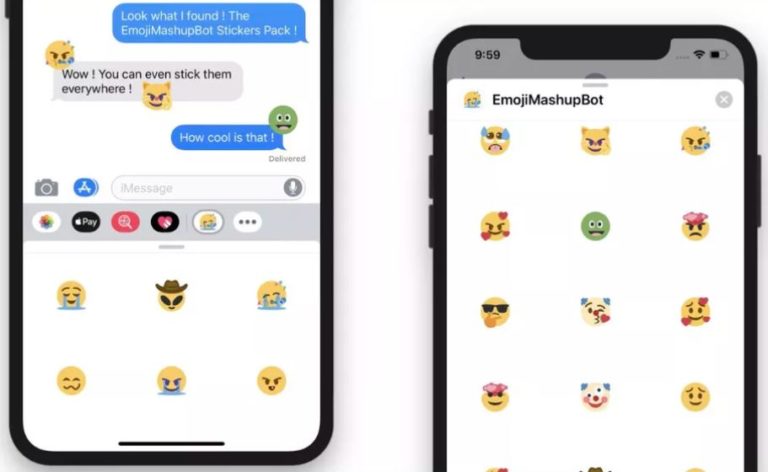عرضه اموجی‌های ترکیبی توسط Emoji Mashup Bot - تکفارس 