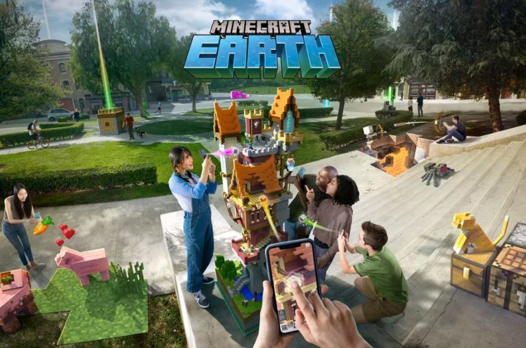 اکنون می‌توانید در بتای اندرویدی Minecraft Earth ثبت‌نام نمایید - تکفارس 