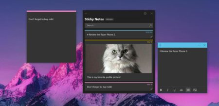 اپلیکیشن Sticky Notes برای ویندوز ۱۰ با پیشرفت‌های بسیار زیاد بروزرسانی شد - تکفارس 