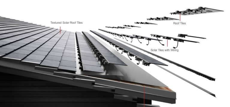 تسلا از پنل‌های خورشیدی جدید خود رونمایی کرد - تکفارس 