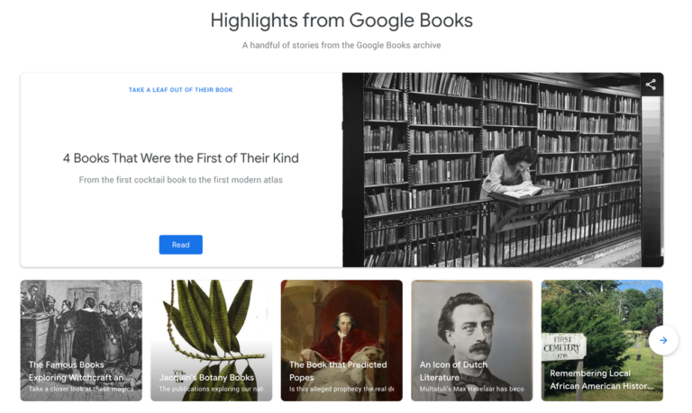 اضافه شدن حالت متریال به اپلیکیشن Google Books - تکفارس 