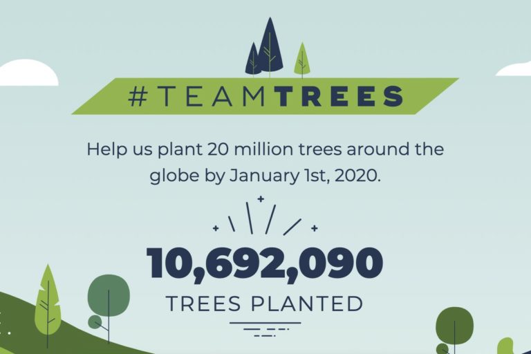 برنامه ۲۰ میلیون دلاری یوتیوب برای کاشت درخت در سرتاسر جهان - تکفارس 