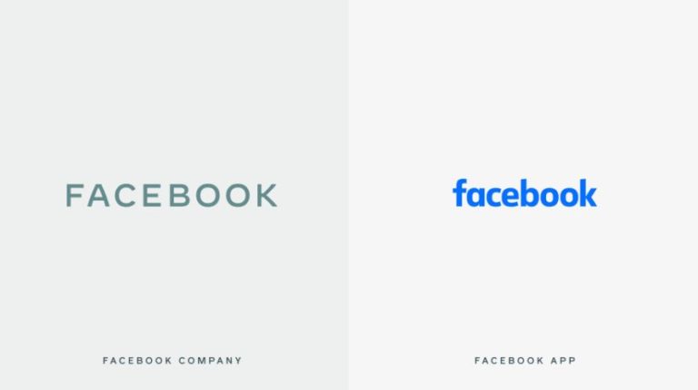 پرده‌برداری از لوگوی جدید فیس‌بوک، جهت متمایز کردن این شرکت از محصولات و خدمات آن - تکفارس 