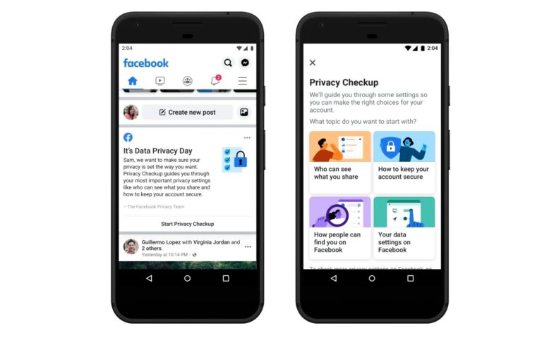فیس‌بوک 2 میلیارد کاربر را وادار به بررسی تنظیمات حریم خصوصی خود می‌کند