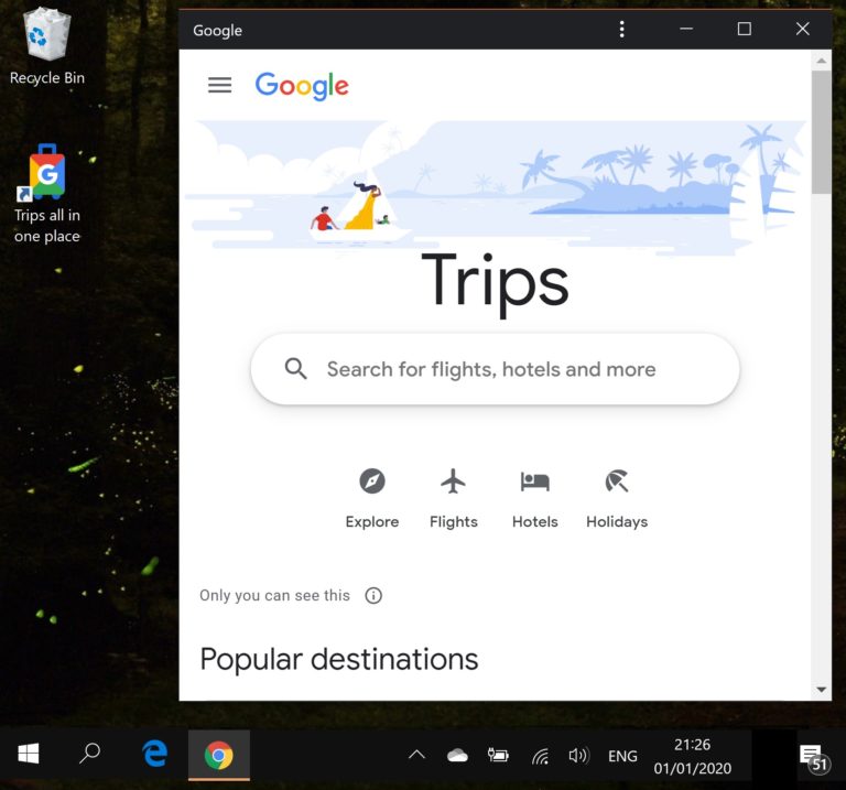اپلیکیشن Google Travel اکنون به صورت PWA قابل دسترس است - تکفارس 