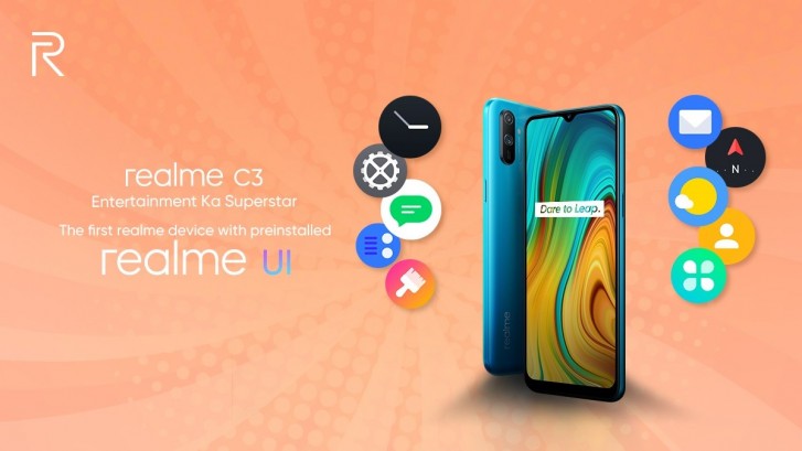 ریلمی C3 اولین گوشی ریلمی با رابط کاربری Realme UI خواهد بود - تکفارس 