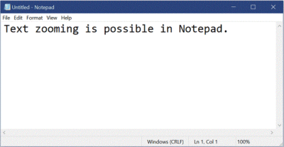 نوت‌پد ویندوز، اکنون به عنوان یک برنامه از فروشگاه مایکروسافت در دسترس است - تکفارس 