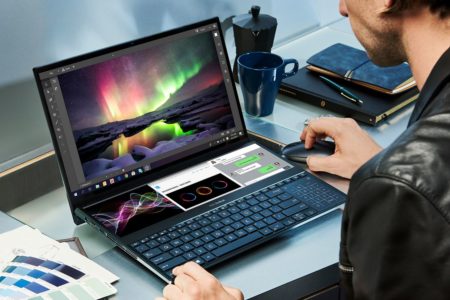 ایسوس ZenBook Duo با صفحه‌نمایش دوگانه ۱,۴۴۹ دلار خواهد بود - تکفارس 