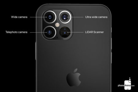 آیفون ۱۲ پرو ۵G از طراحی دوربین جدید و اسکنر LiDAR استفاده خواهد کرد - تکفارس 