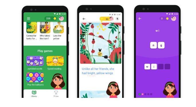 اپلیکیشن جدید گوگل به کودکان خواندن می‌آموزد - تکفارس 