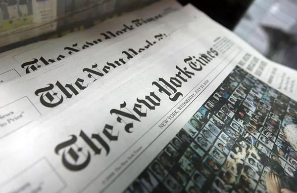 محتوای نیویورک تایمز از اپل نیوز حذف می‌شود - تکفارس 