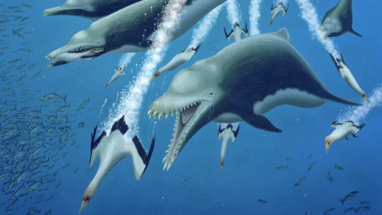 دلفین منقرض‌شده یک شکارچی برتر ویژگی‌های نهنگ‌مانند بوده است - تکفارس 