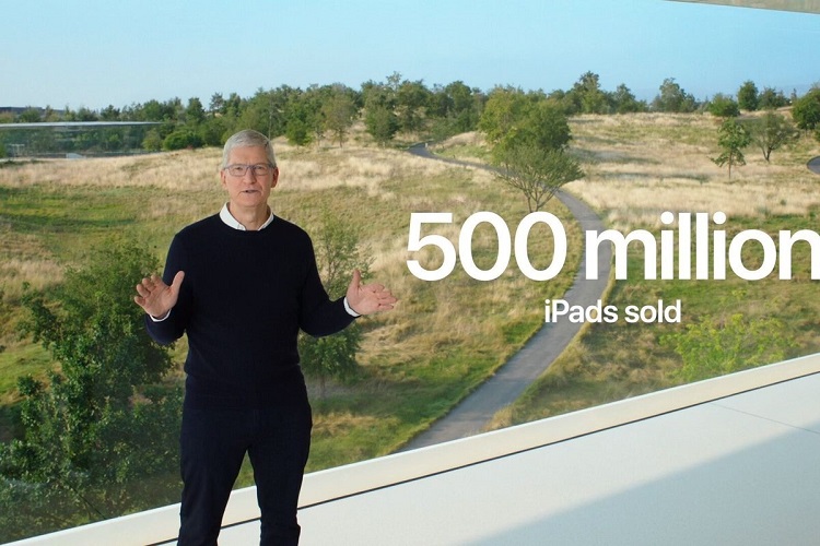 اپل بیش از ۵۰۰ میلیون آی‌پد فروخته است - تکفارس 