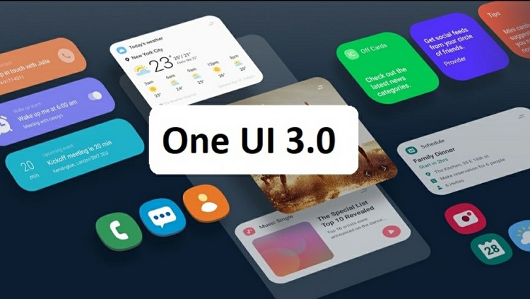 اولین تصاویر رابط‌کاربری OneUI 3.0 منتشر شد - تکفارس 