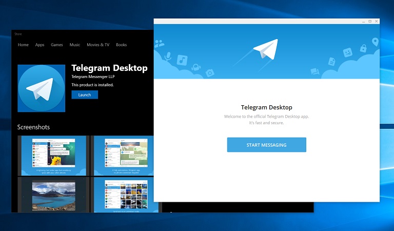 نسخه جدید تلگرام برای ویندوز ۱۰ منتشر شد - تکفارس 
