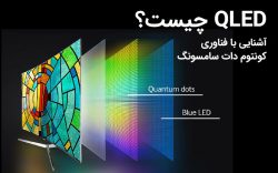 فناوری QLED چیست؟ آشنایی با پنل‌های کوانتوم دات سامسونگ