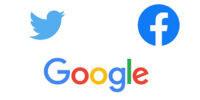 گوگل، فیسبوک و توییتر