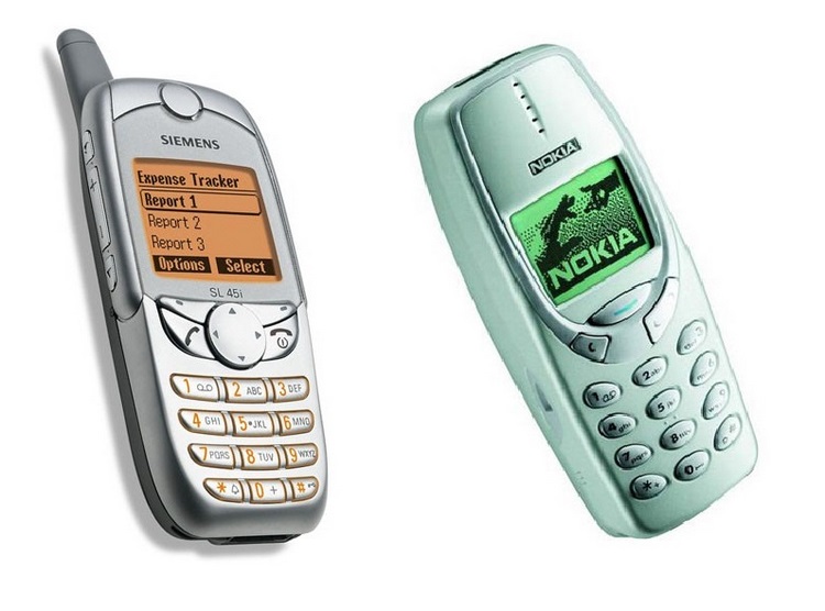 Siemens SL45i & Nokia 3410