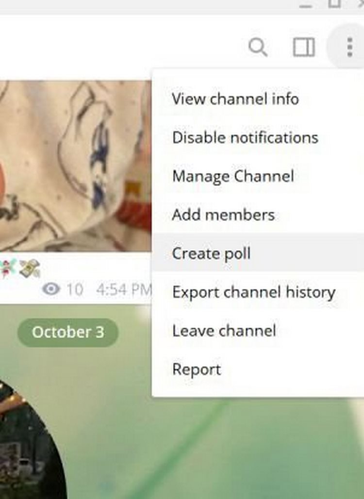 آموزش استفاده از قابلیت نظرسنجی تلگرام