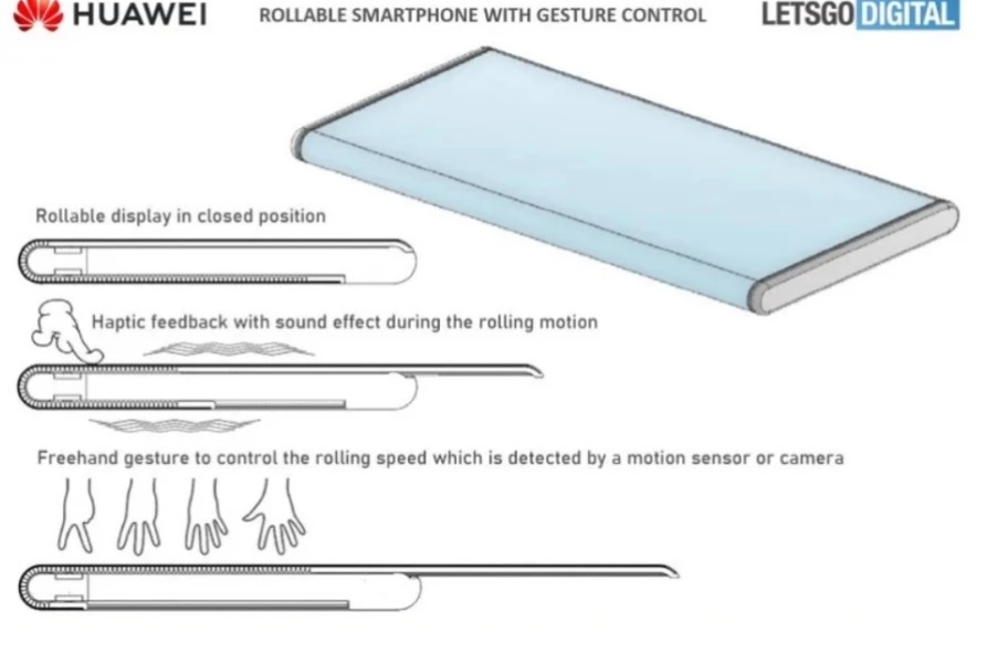 گوشی رول شدنی هواوی