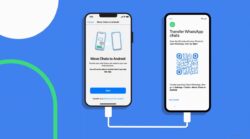انتقال تاریخچه واتساپ از آِفون به اندروید 12