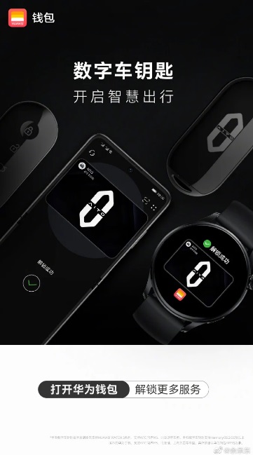 هواوی اولین کلید خودرو دیجیتالی دنیا با قابلیت پشتیبانی از اتصال NFC و بلوتوث را معرفی کرد