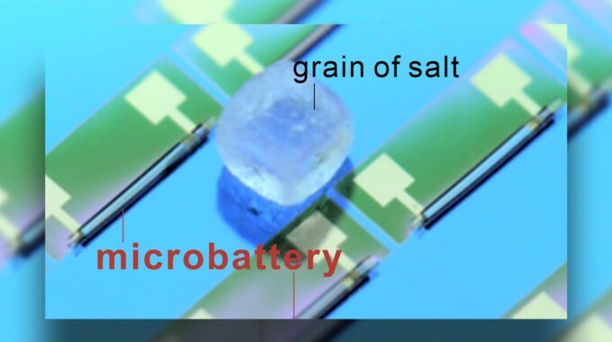 کوچکترین باتری دنیا