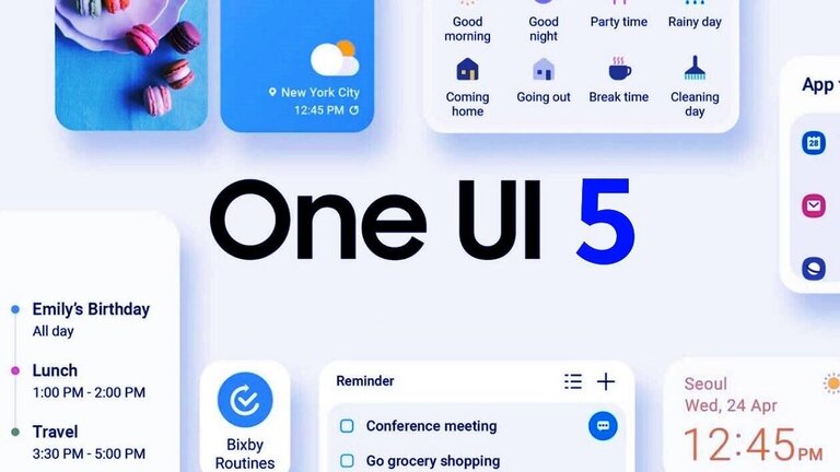 رابظ کاربری One UI 5