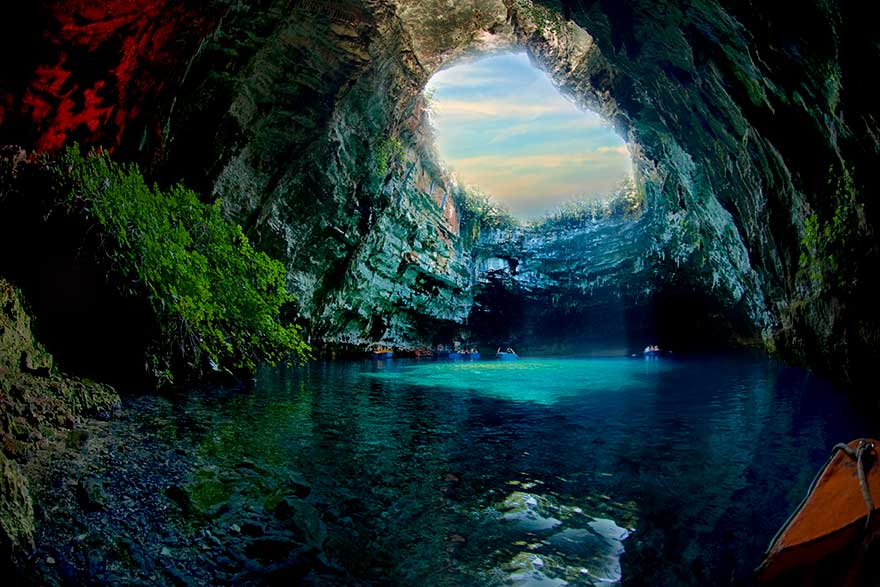 Blue Caves, Greece جاذبه گردشگری