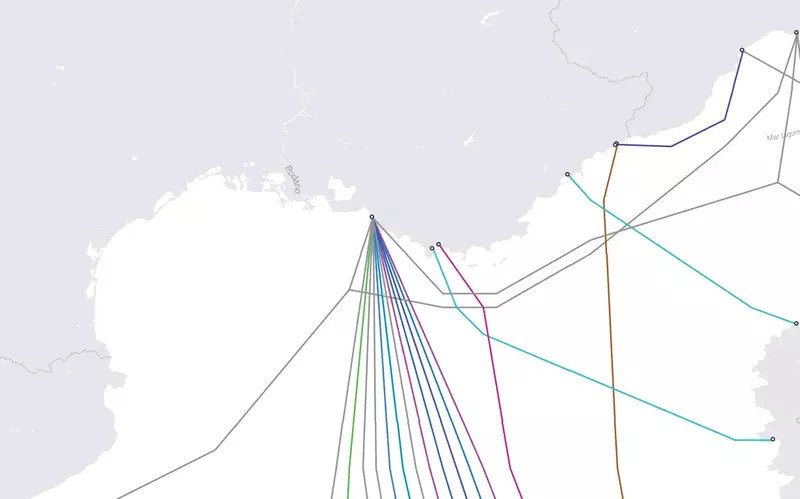 کابل زیر دریایی اینترنت