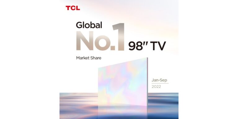 TCL در صدر بازار تلویزیون های ۹۸ اینچی دنیا قرار گرفت - تکفارس 