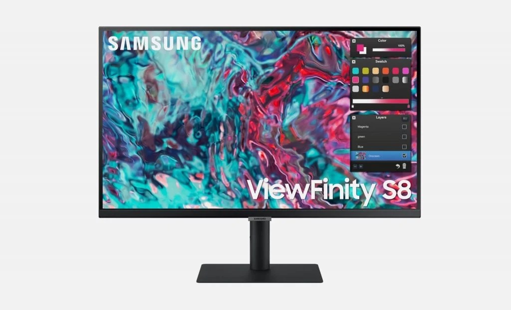 سامسونگ از مانیتور جدید ViewFinity S8UT با وضوح 4K رونمایی کرد - تکفارس 