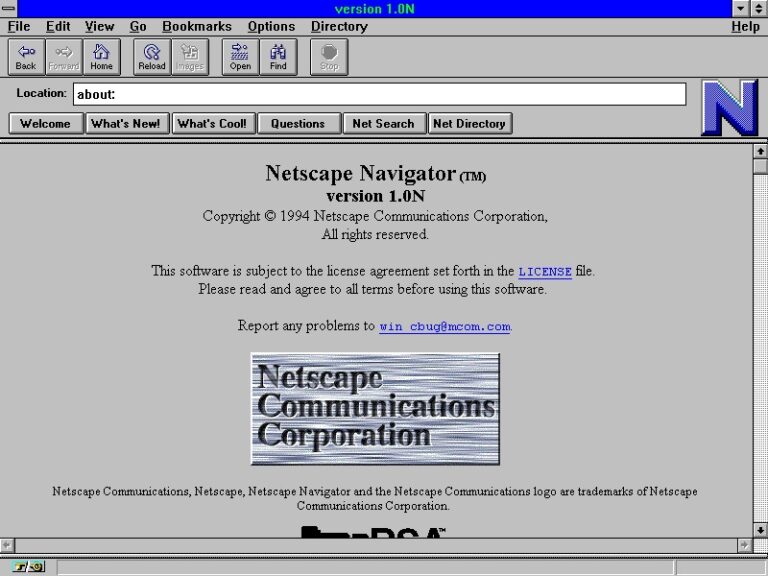 تک لاین | امروز در تاریخ تکنولوژی – ۲۷ آذر: مرورگر Netscape عرضه شد - تکفارس 