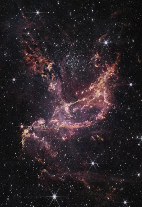 تلسکوپ جیمز وب تصویر خیره کننده ای از تشکیل ستاره ها ثبت کرد - تکفارس 