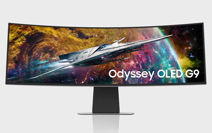 سامسونگ نمایشگرهای Odyssey Neo G9 و  Odyssey OLED G9 را با نرخ نوسازی ۲۴۰ هرتز معرفی کرد - تکفارس 