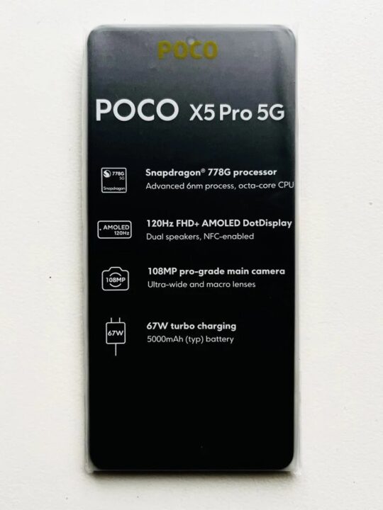 تصاویر واقعی پوکو X5 پرو فاش شد - تکفارس 