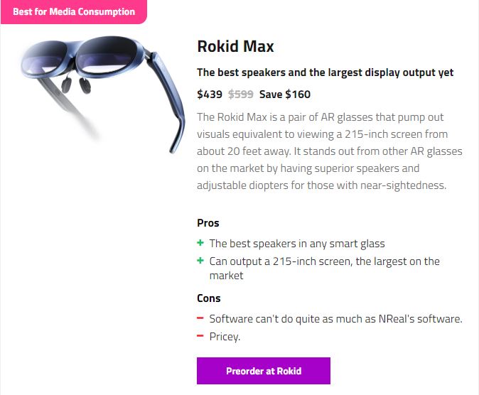 بهترین عینک های هوشمند "بهترین عینک های هوشمند در سال ۲۰۲۳"