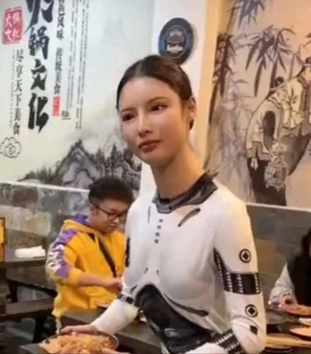 ربات زن چینی