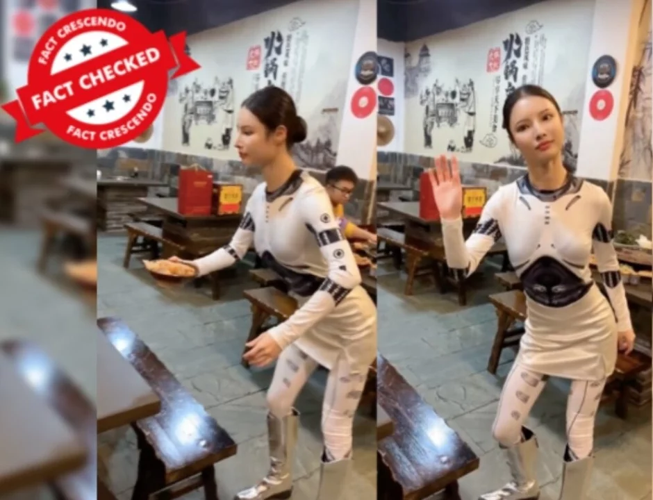 ربات زن چینی مشتریان را غافلگیر کرد + عکس - تکفارس 