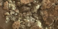 کریستال‌های گوگرد خالص در مریخ