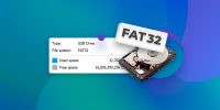 محدودیت حجم پارتیشن FAT32