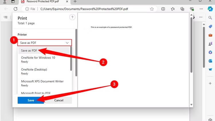 حذف پسورد فایل‌های PDF