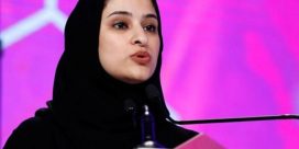 زن ایرانی وزیر امارات متحده عربی